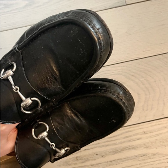 Gucci Men’s Black 1953 Leather Horsebit Loafers main image 8